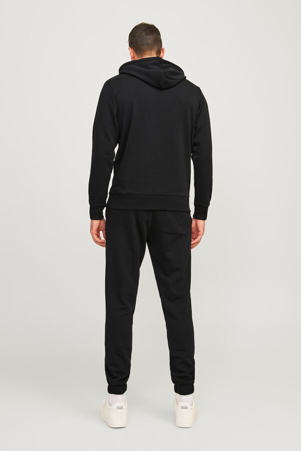 JJ REBEL Regular hooded sweatshirt black