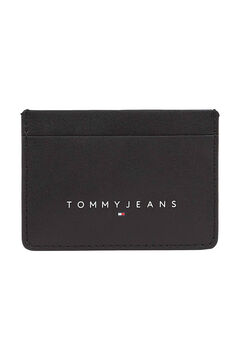 Tommy Jeans Cartera Tommy Jeans negra con logo bordado
