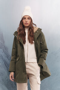 Springfield 2-in-1 water-repellent hood parka