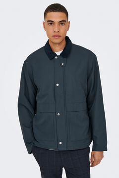 Only & Sons Casual jacket with corduroy collar