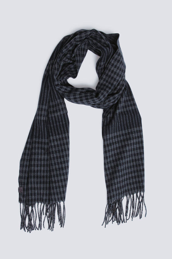 Springfield Dvobojni mini kvadratni šal Plava