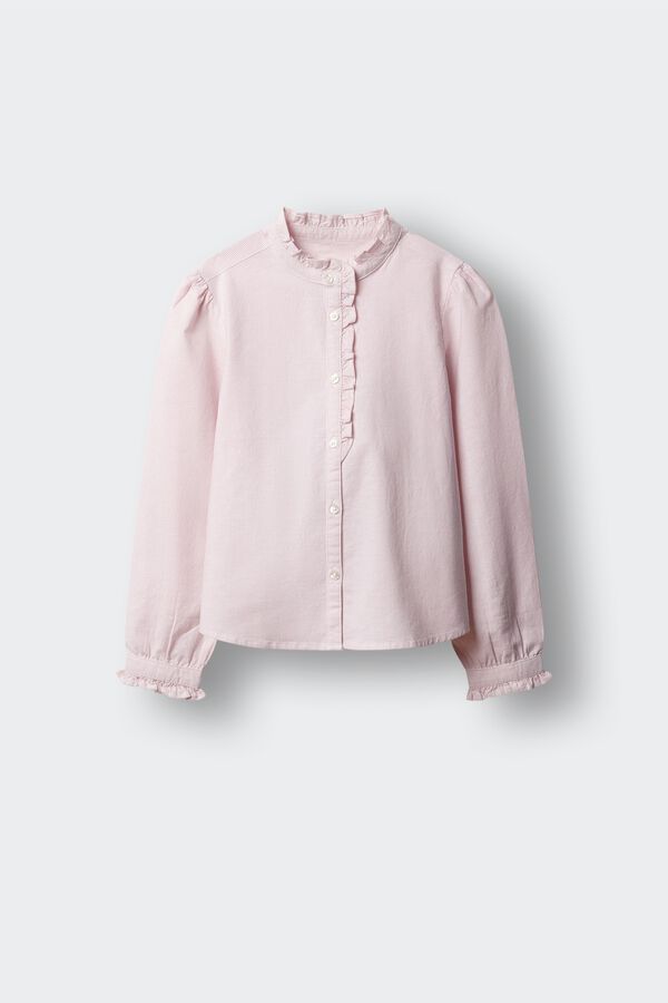 Springfield Kids Oksford bluza za devojčice Roze