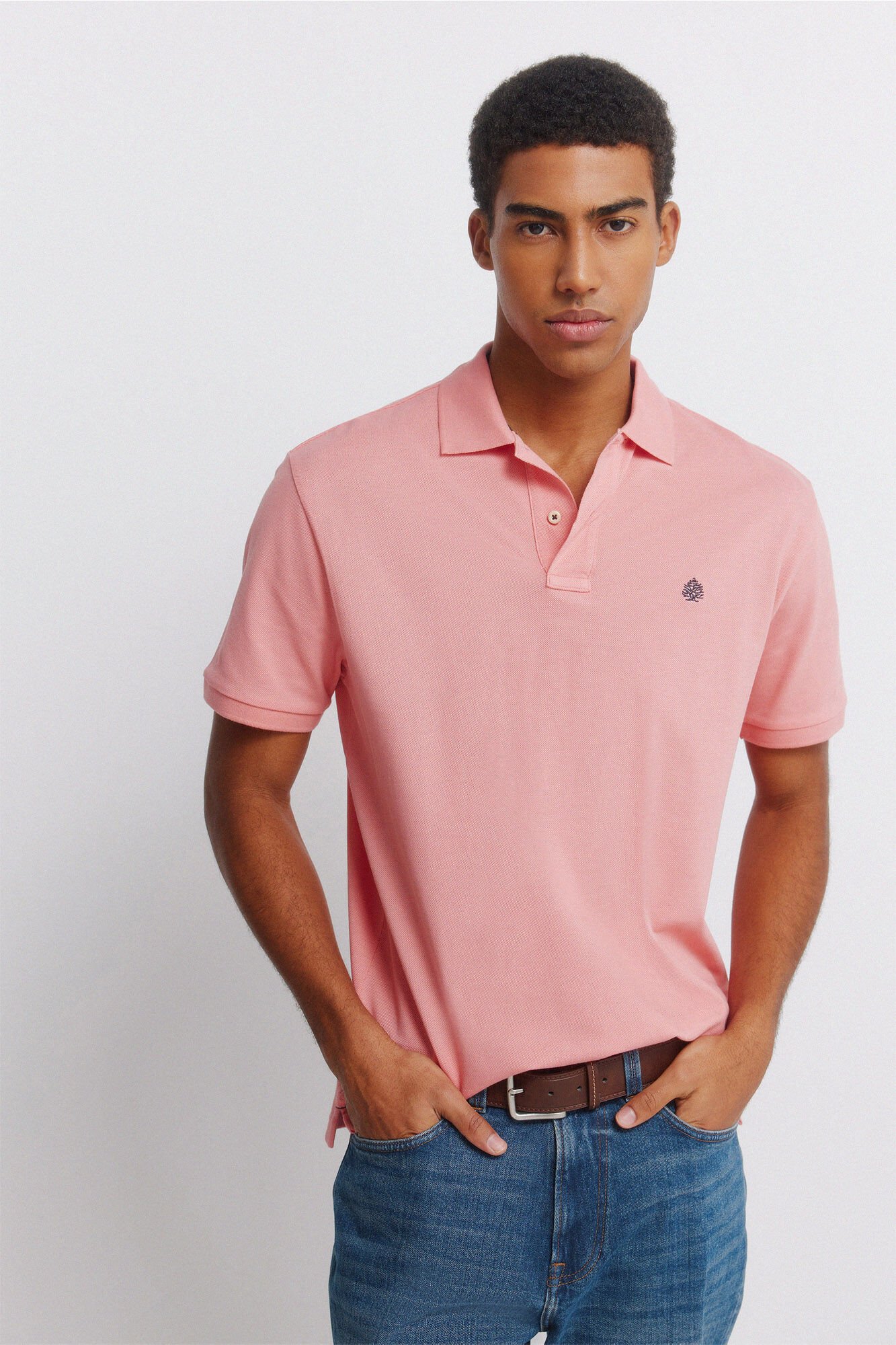 Springfield Basic regular fit polo shirt Springfield