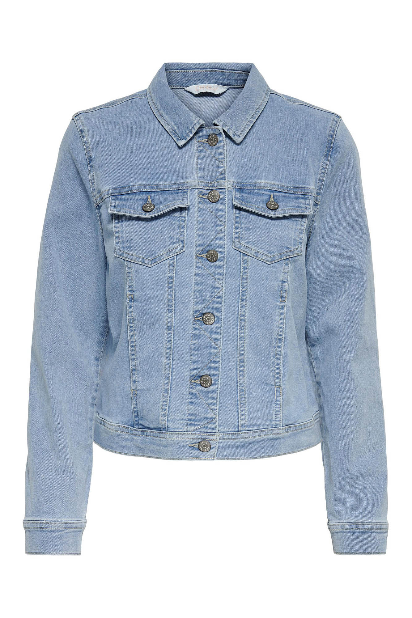 Only Denimjacke mit Vordertaschen