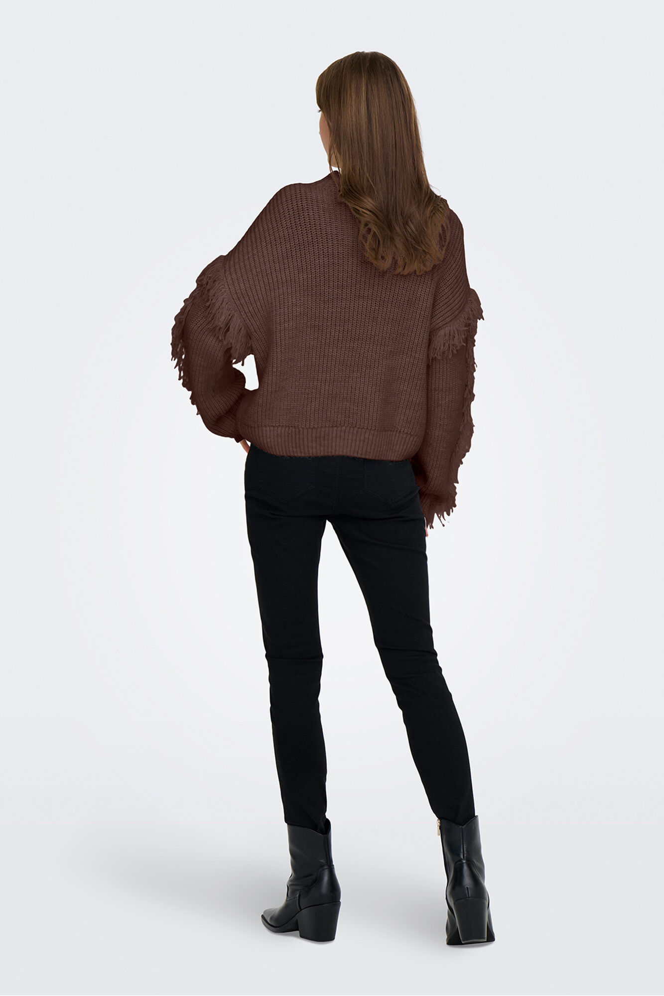 Only Camisola com detalhe de franjas