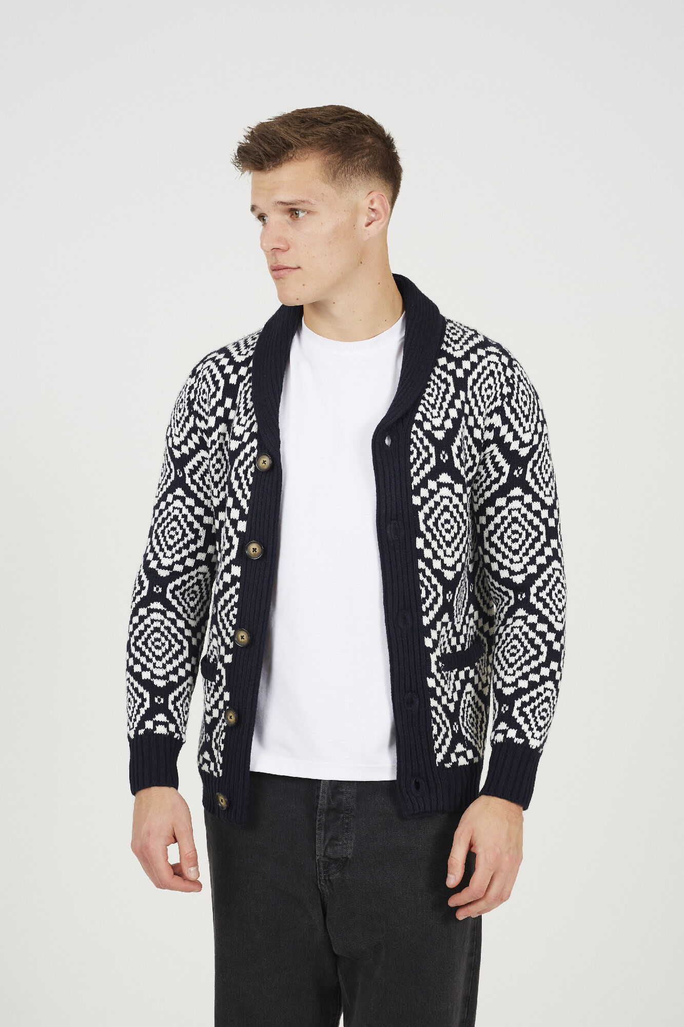 Brave Soul C&aacute;rdigan cierre de botones