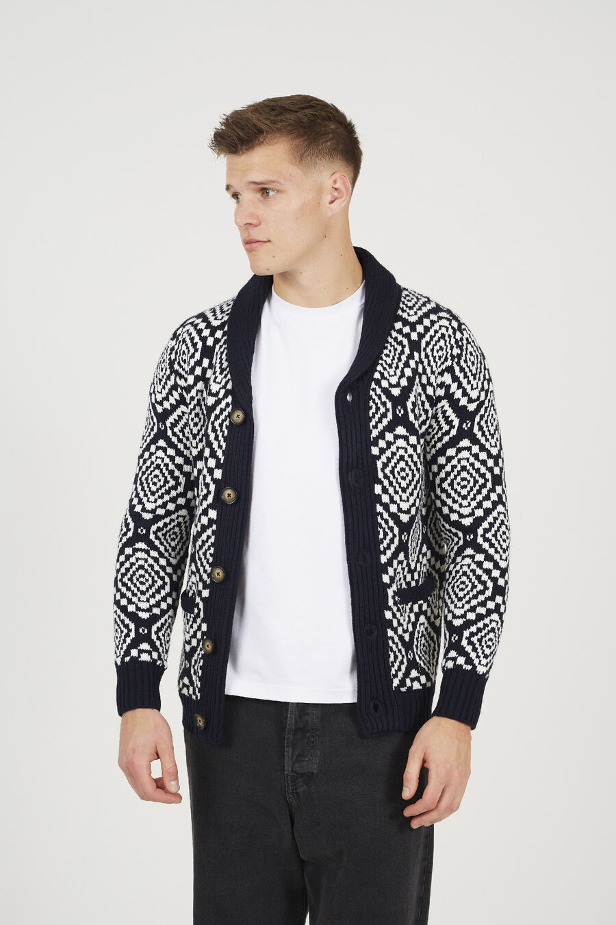 Cárdigan cierre de botones