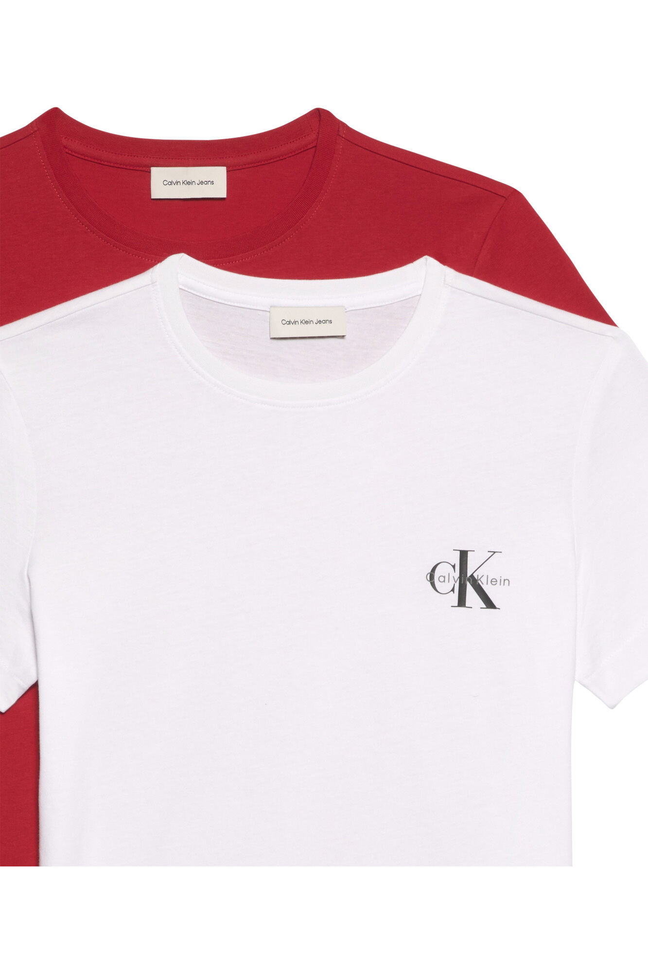 CK Jeans Pack de 2 camisetas de manga corta