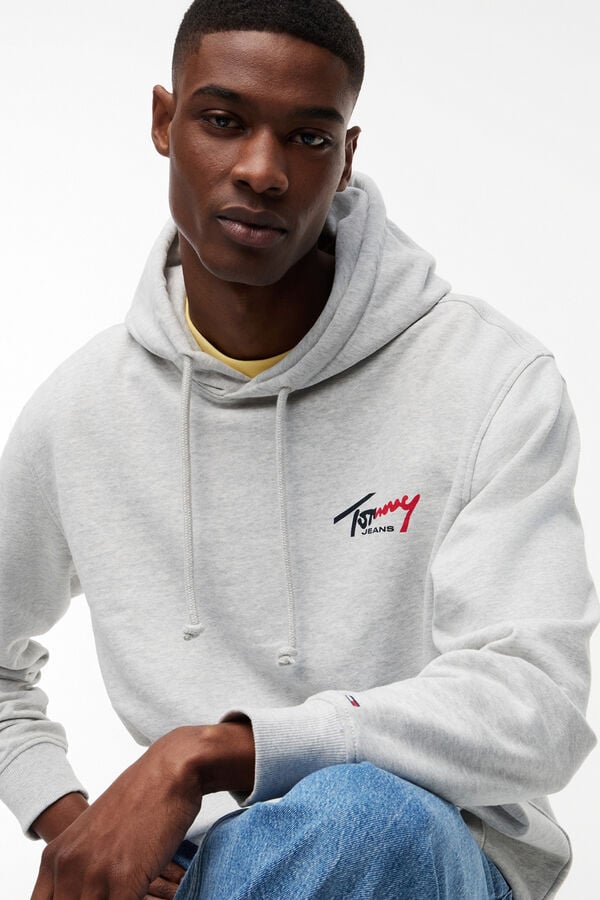 Tommy Jeans Hooded sweatshirt grey