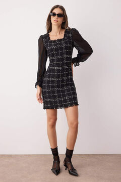 Trendyol Vestido de tweed