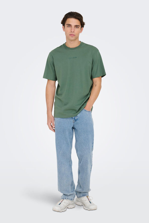 Springfield Basic-T-Shirt O&S grün