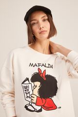 Springfield Sweatshirt "Mafalda". camel