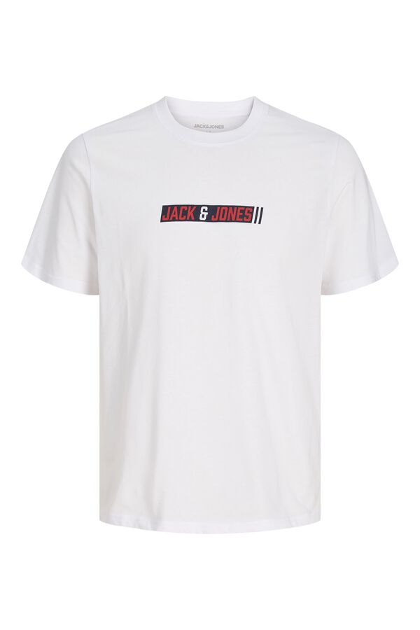 Jack & Jones Junior T-shirt regular de manga curta branco