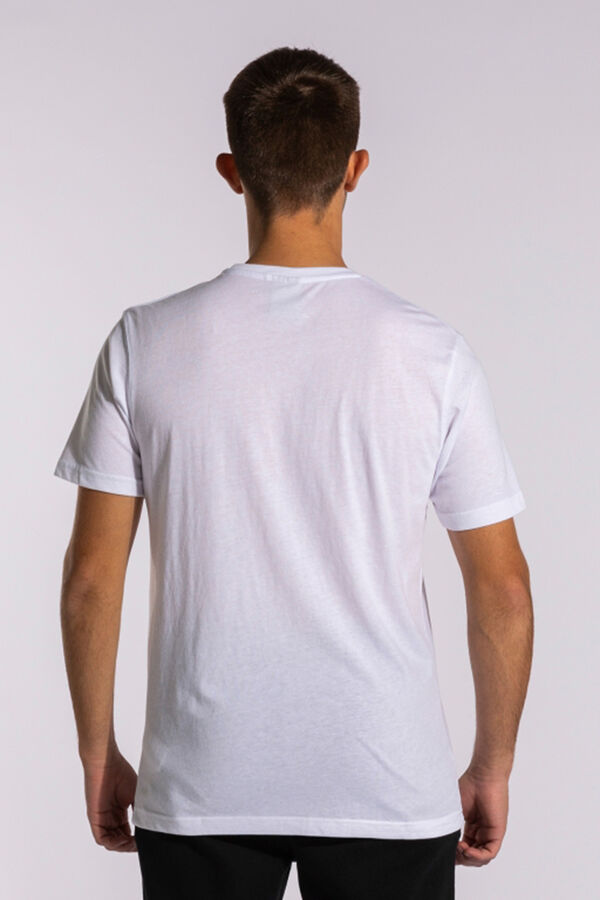 Springfield T-Shirt Baumwolle Lille Weiß M/C blanco