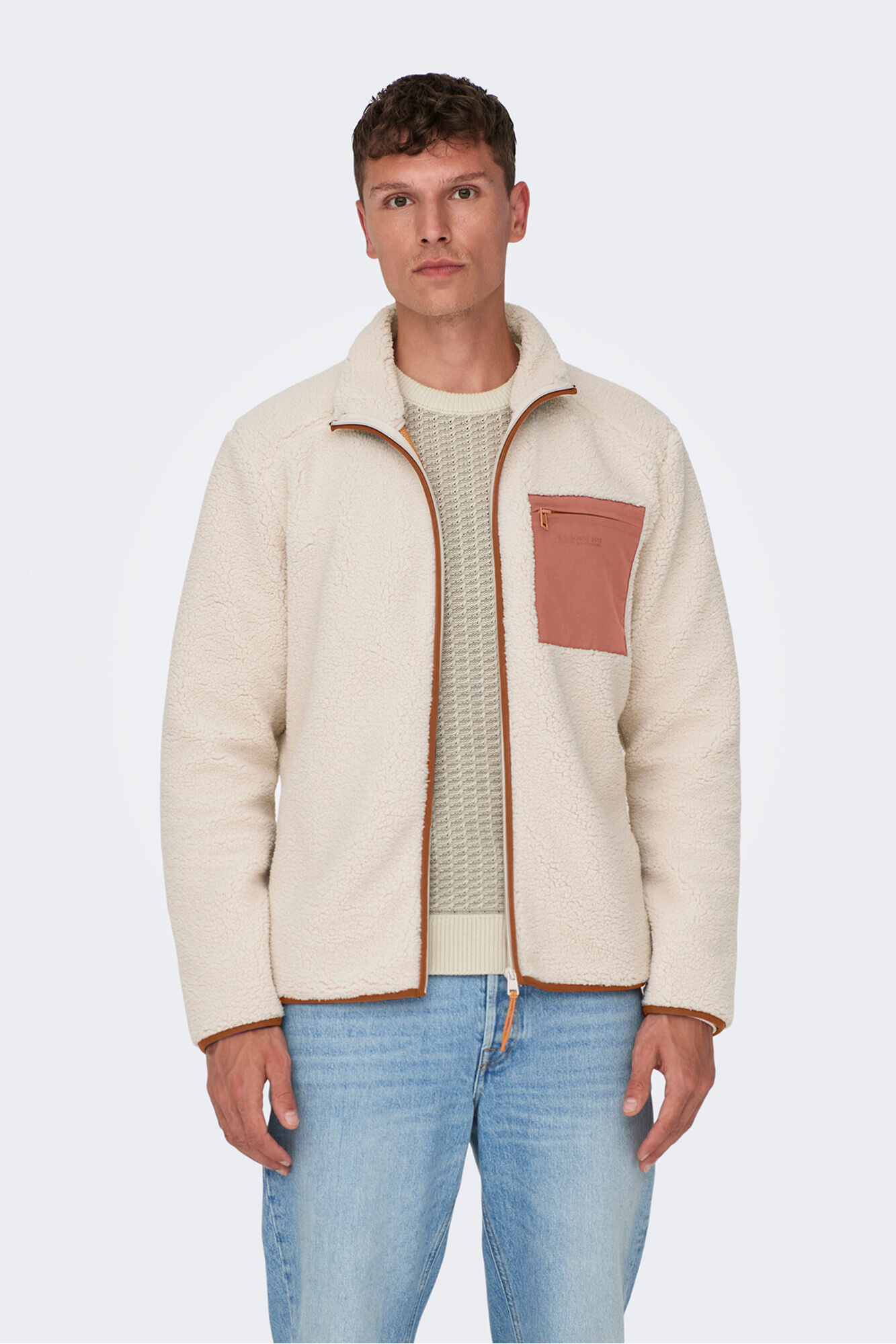 Only & Sons Chaqueta borrego