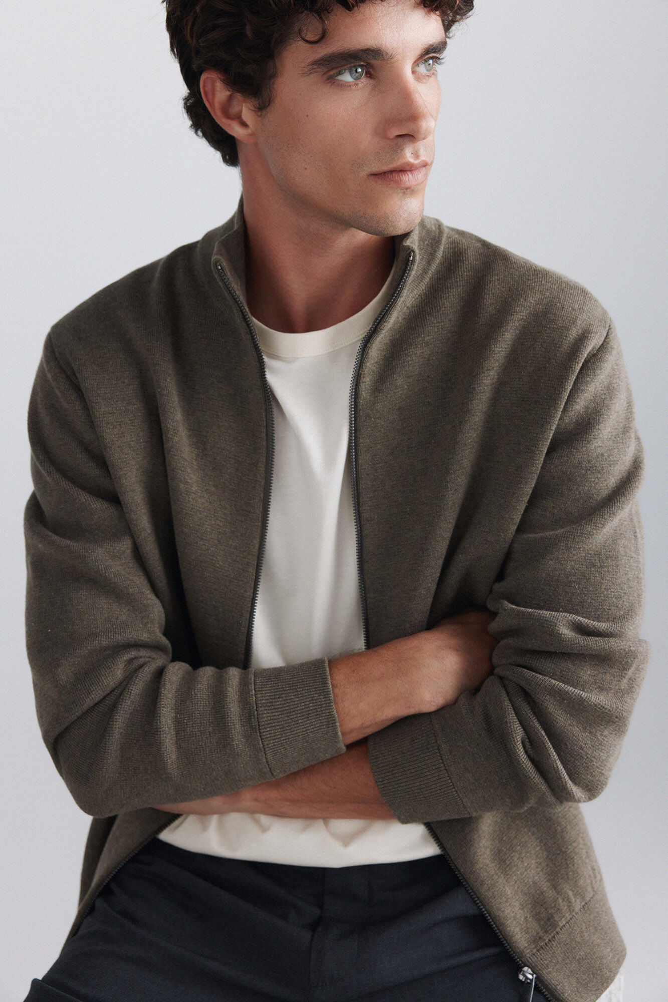 Springfield Zip fastening Milano cardigan