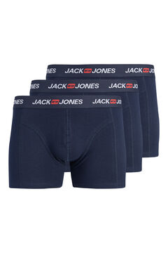 Jack & Jones PLUS Boxer curto em algod&atilde;o