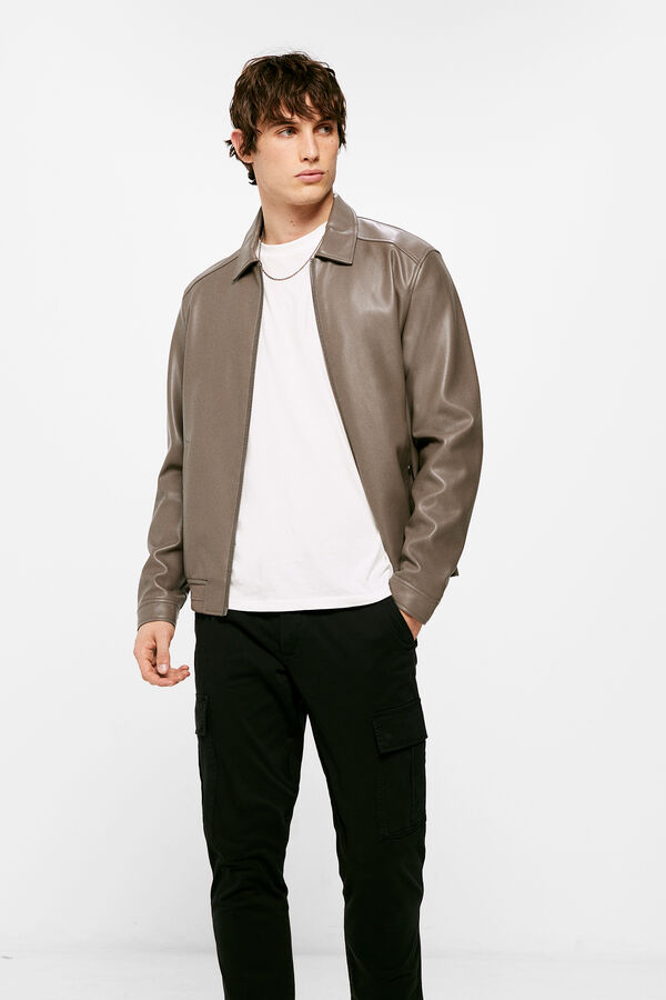 Springfield Faux leather jacket 36