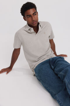 Springfield Microraya jersey slim fit polo shirt