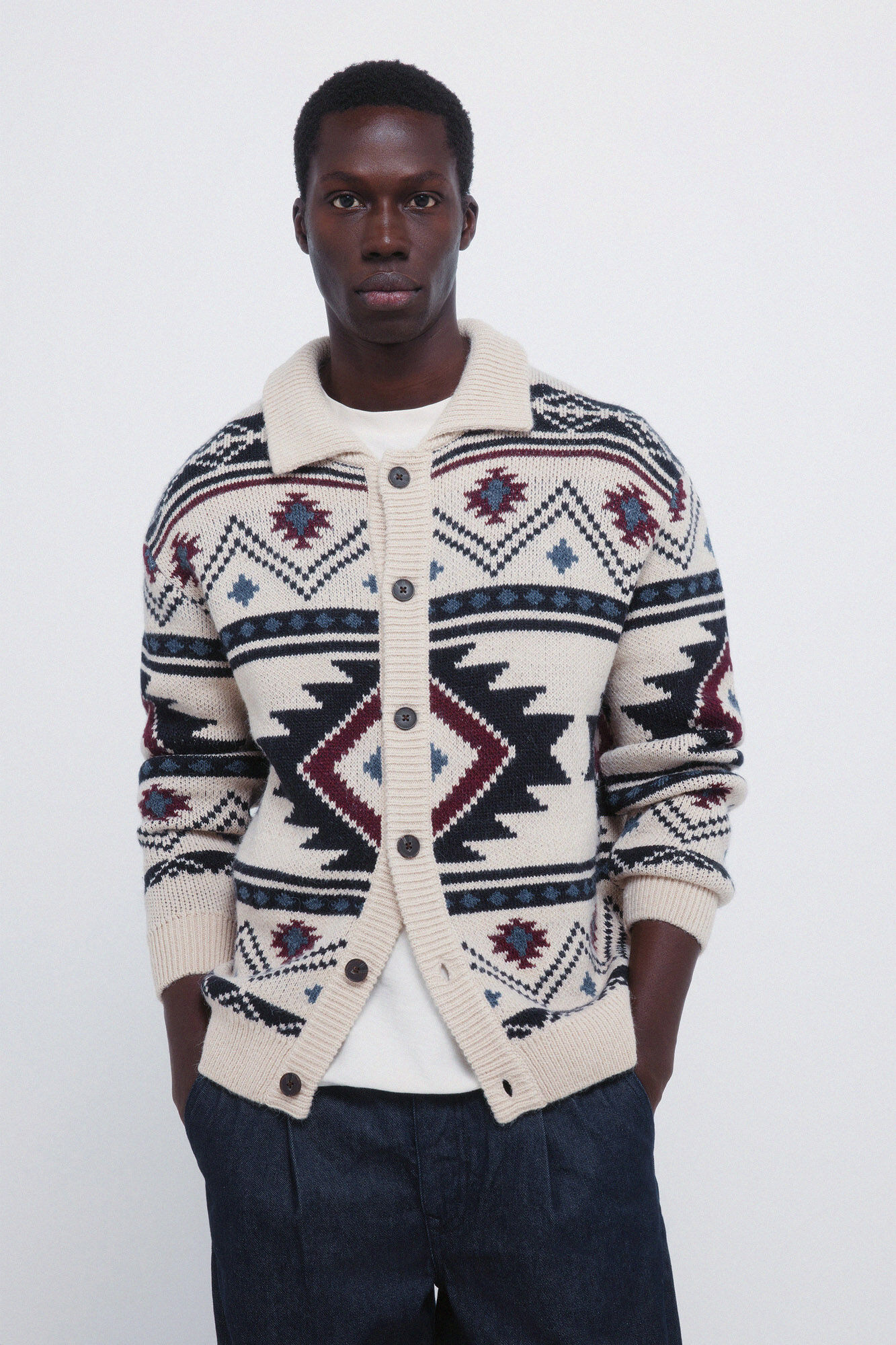 Springfield Fancy diamond cardigan