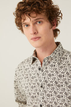 Springfield Chemise imprim&eacute;e natural