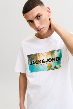 Jack & Jones Printed cotton T-shirt