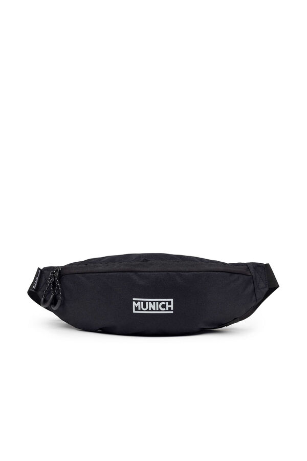 Munich Ri&ntilde;onera deportiva reciclada negro