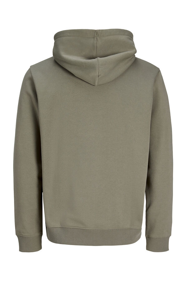 Jack & Jones Sudadera con capucha relaxed gris