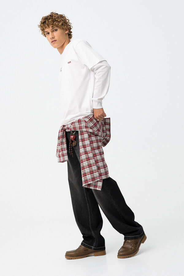 Tiffosi Young Super Baggy Fit Jeans black