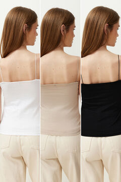 Trendyol Pack 3 camisetas tirantes