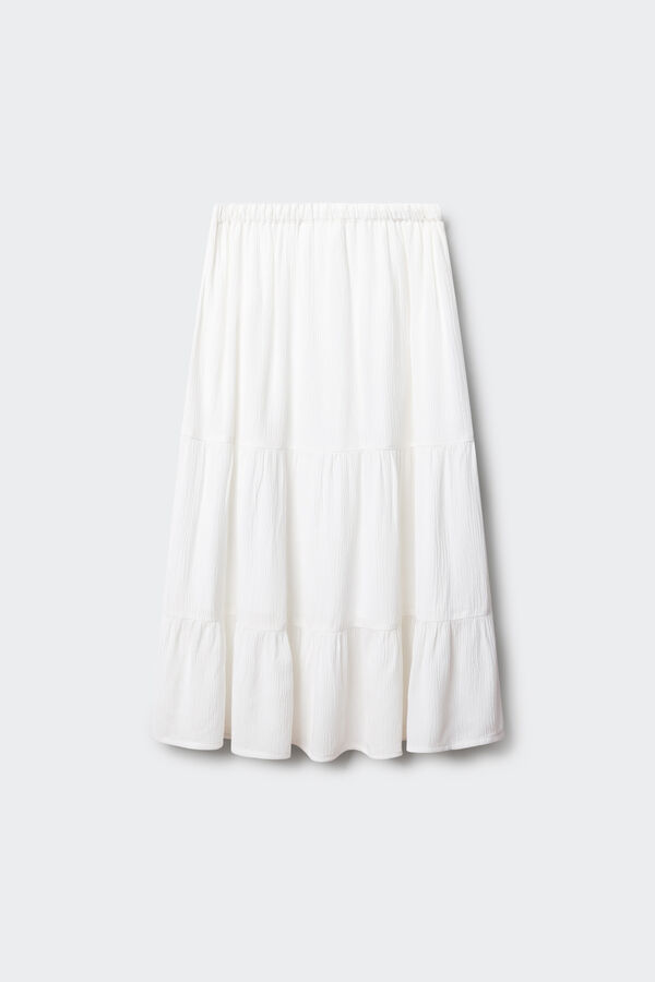 Springfield Kids Falda larga ni&ntilde;a blanco