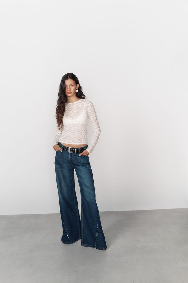 High Spirits Top Ashen Grau