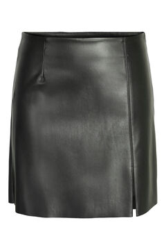 Noisy May Short faux leather skirt