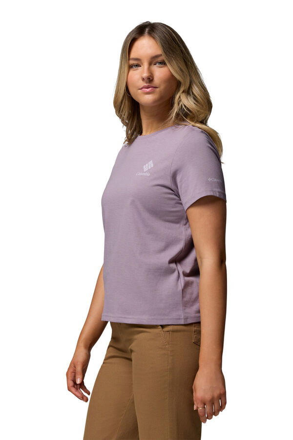 Columbia Printed T-shirt Rolling Bend&trade; pink