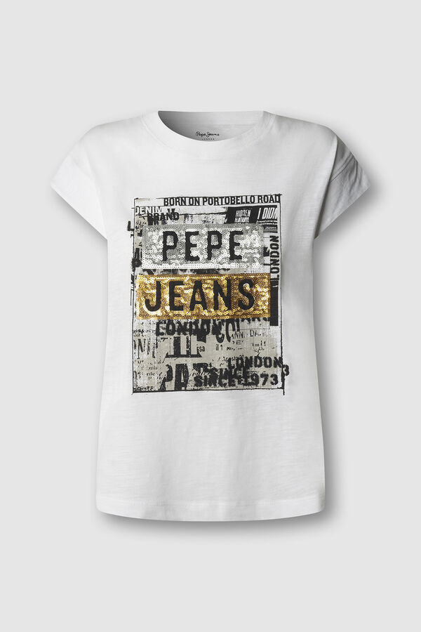 Pepe Jeans Sleeveless T-shirt beige