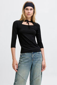 Jack & Jones Top ajustado lazo