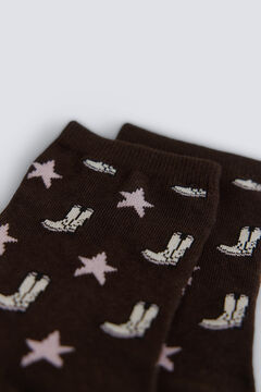 Springfield Meias compridas com botas e estrelas