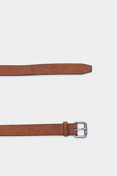 Springfield Split leather belt brown