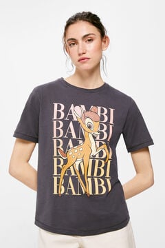Springfield Camiseta "Bambi" gris oscuro