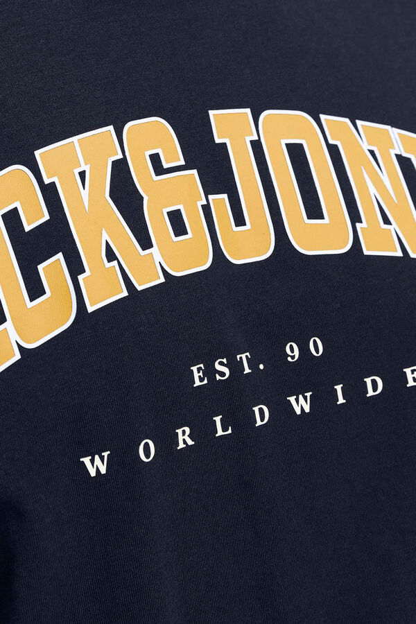 Jack & Jones Camiseta relaxed fit azul