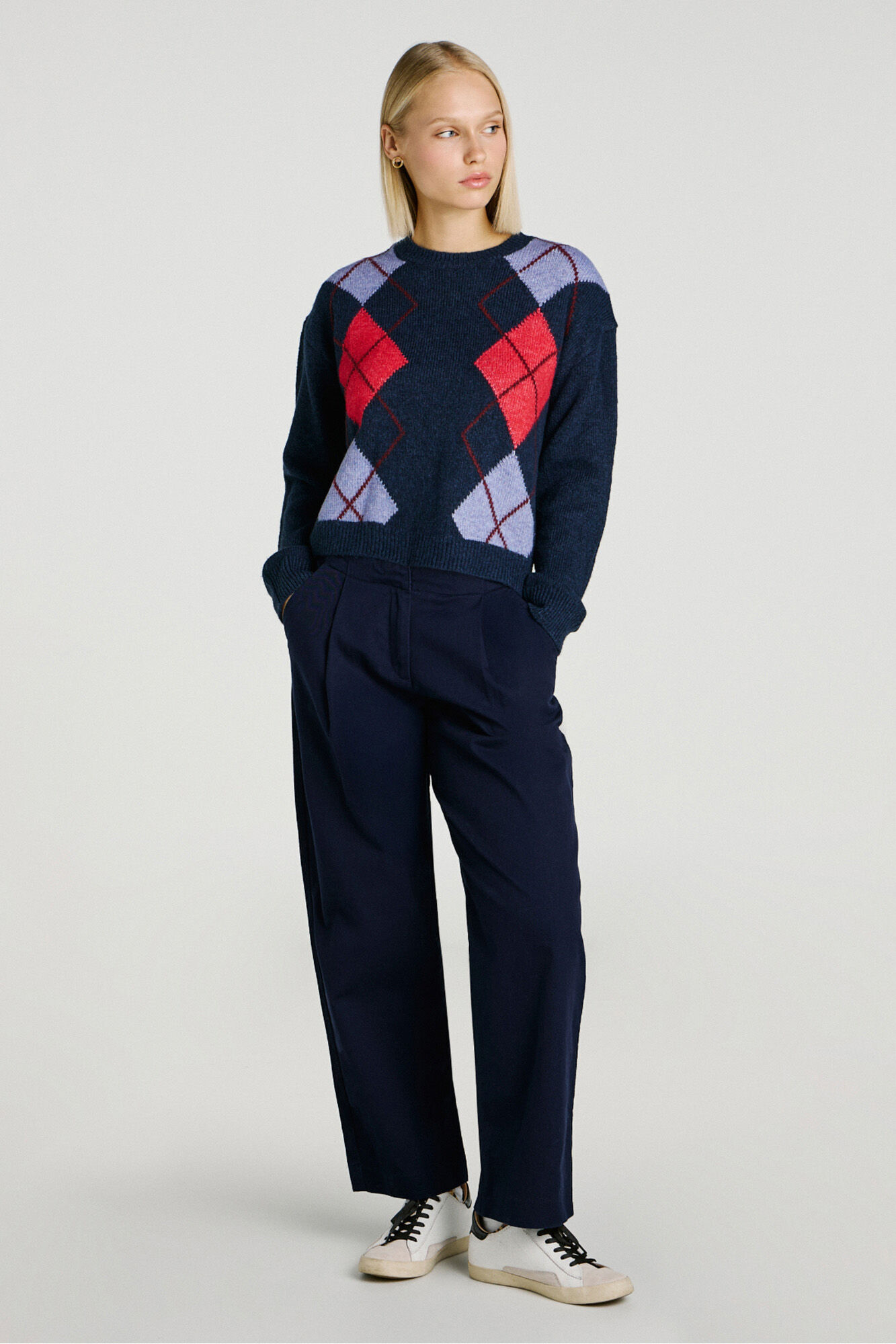 Jack & Jones Camisola de malha diamante