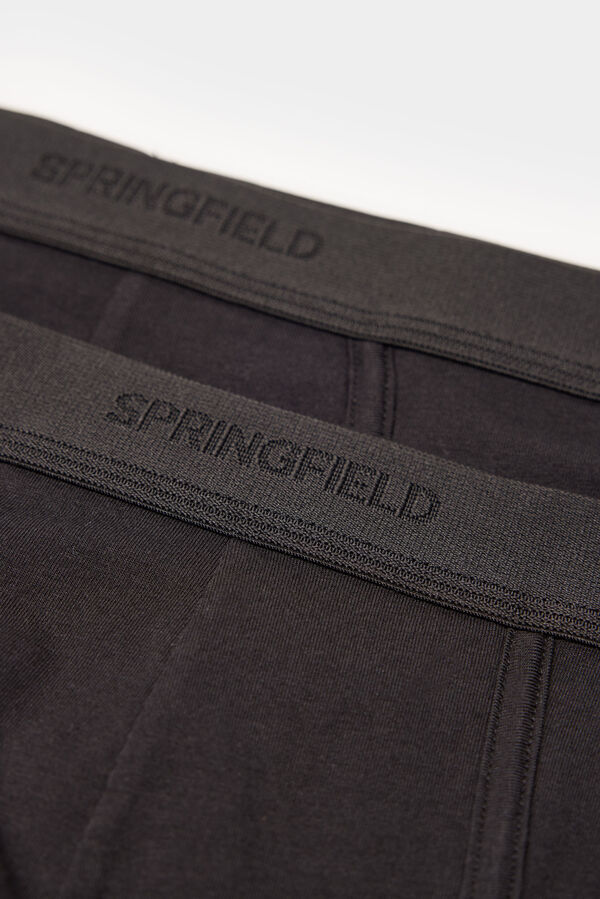 Springfield 2-pack essential briefs black