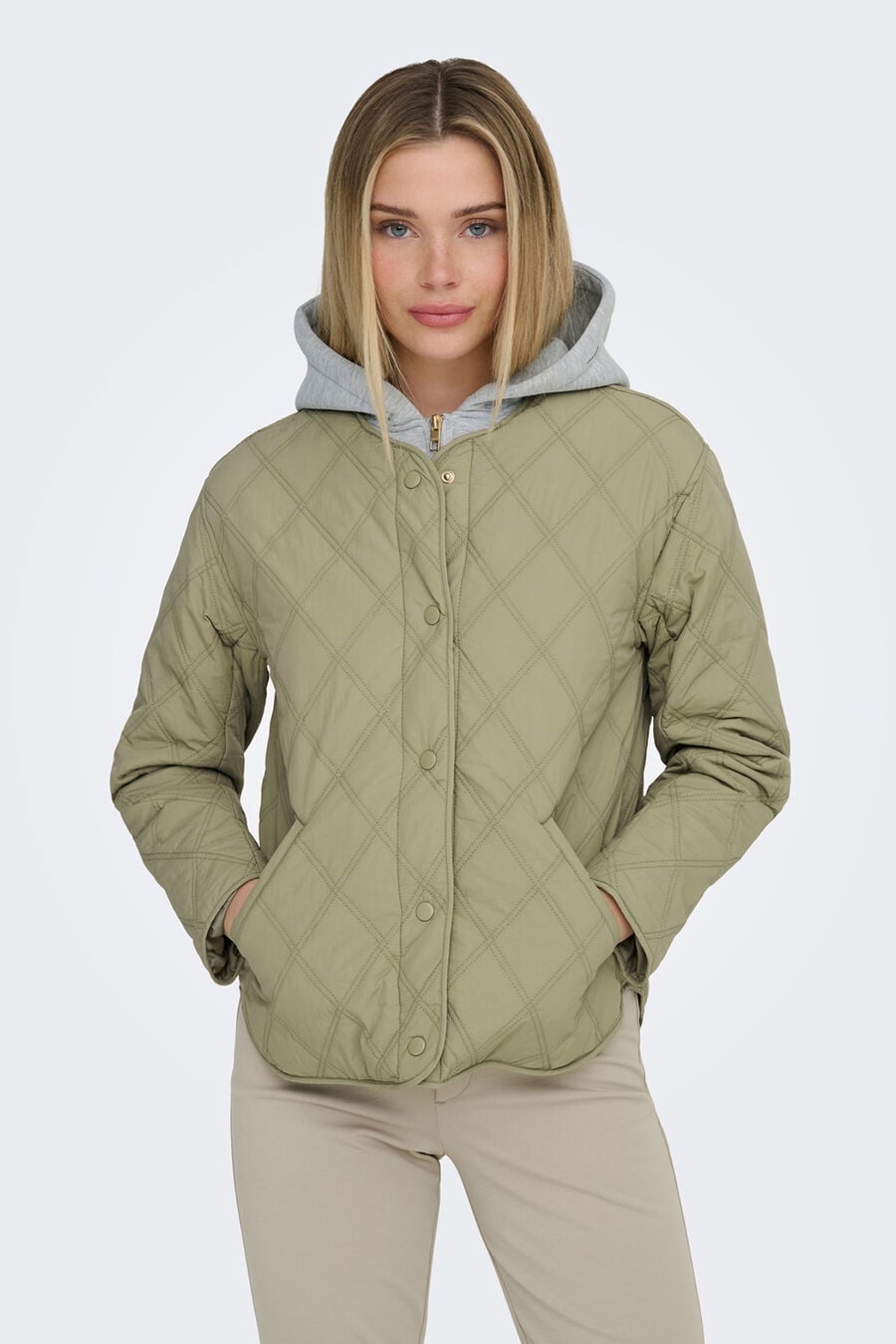 Chaqueta acolchada con capucha