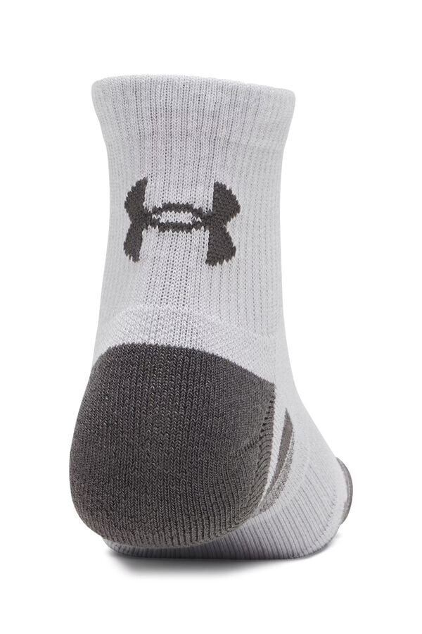 Under Armour Pack of 3 ankle socks white