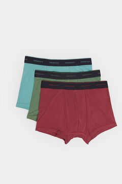Springfield 3-pack coloured boxers green