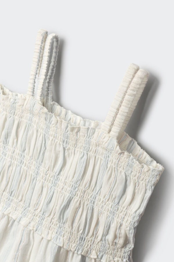 Springfield Kids Peto lurex ni&ntilde;a marfil