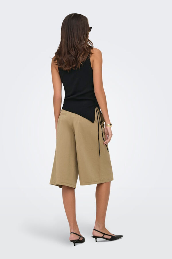 Only Top de punto lazo negro