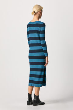 Springfield Striped dress mályva