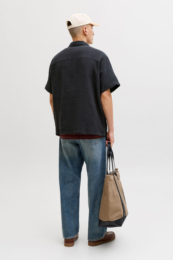 Jack & Jones Basic Resort-Hemd Schwarz