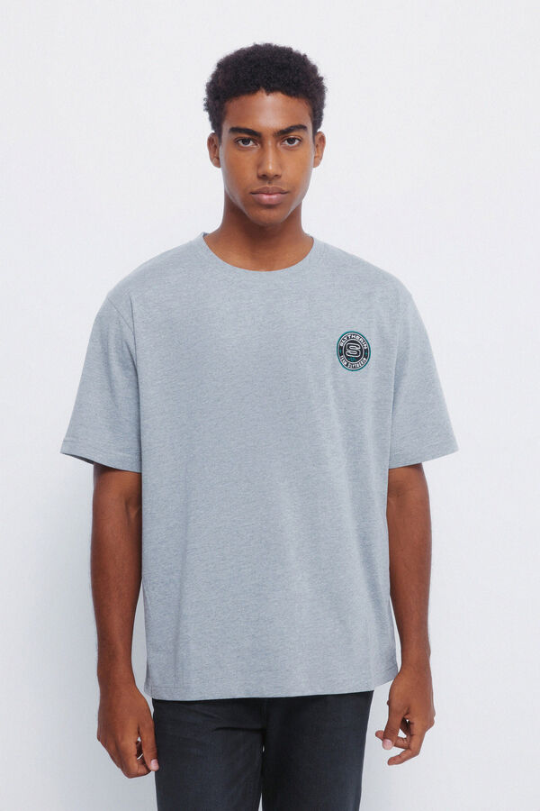 Springfield Slytherin T-shirt grey